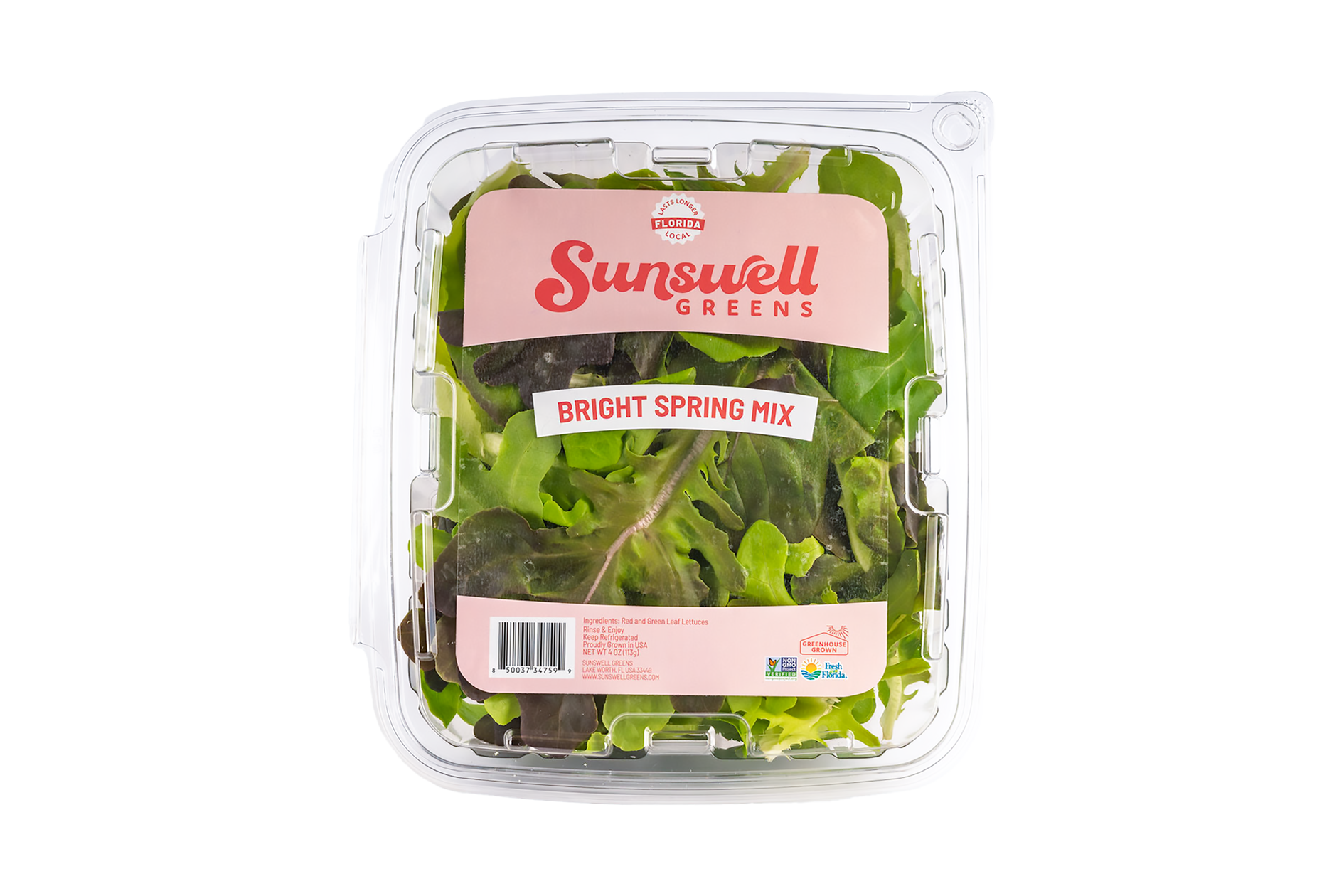 Product Spring Mix Clamshell