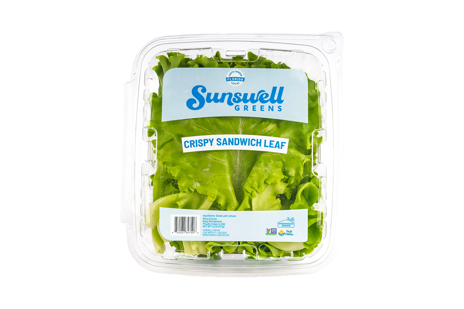 Product Sandwich Leaf Clamshell