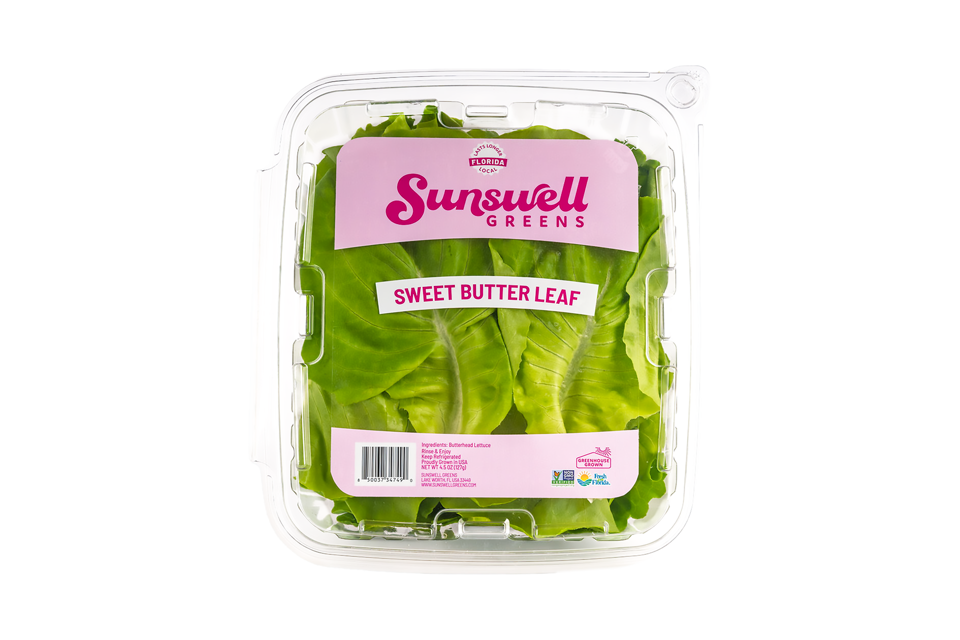 Product Butter Leaf Clamshell