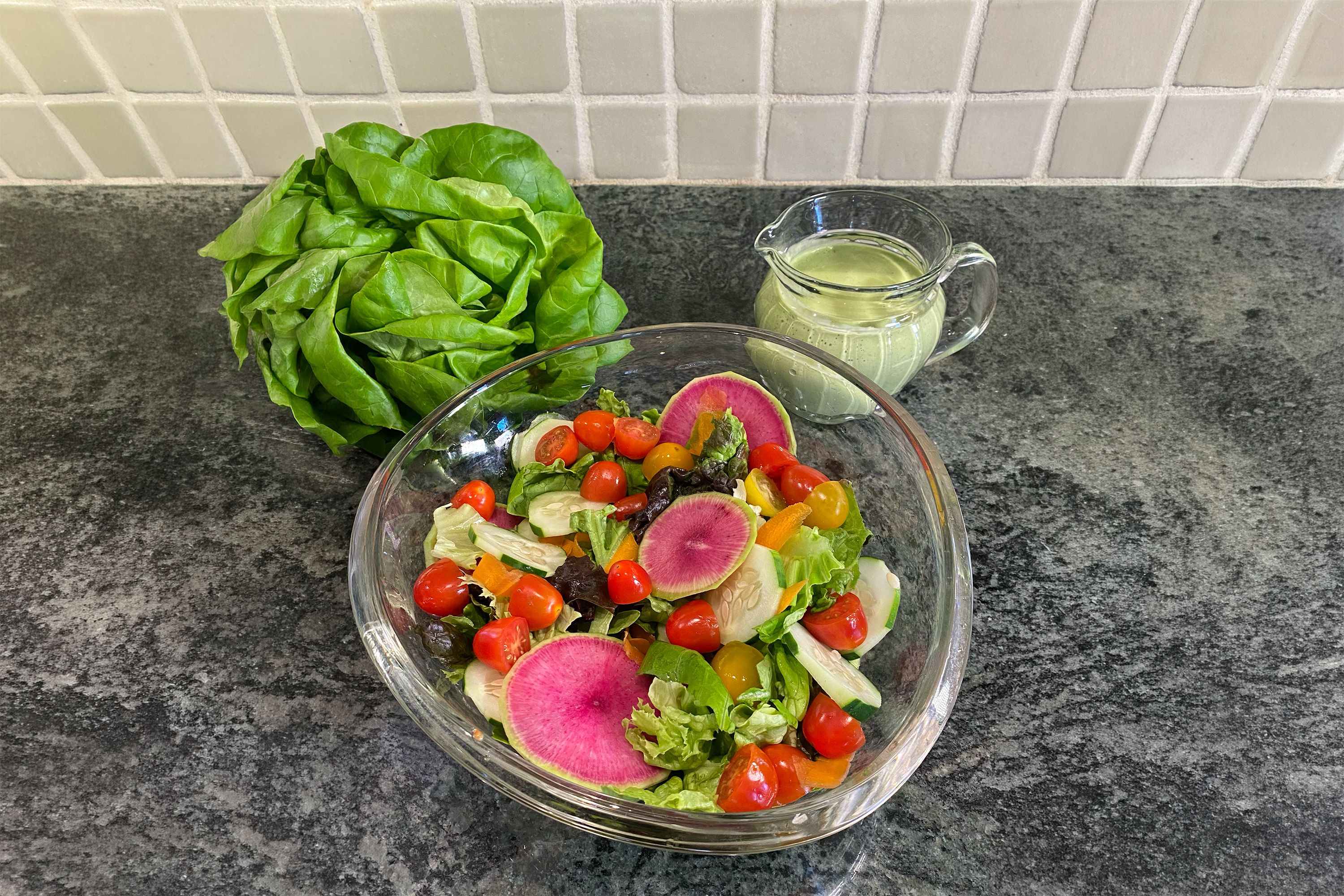 Butterhead Spring Mix Garden Salad 2